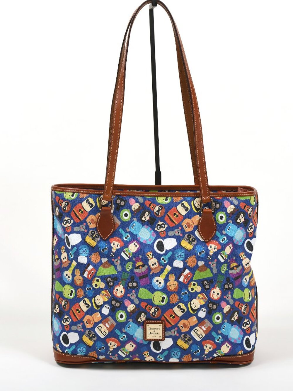Disney Parks Dooney & Bourke Pixar Character Shopper Tote Bag NWT